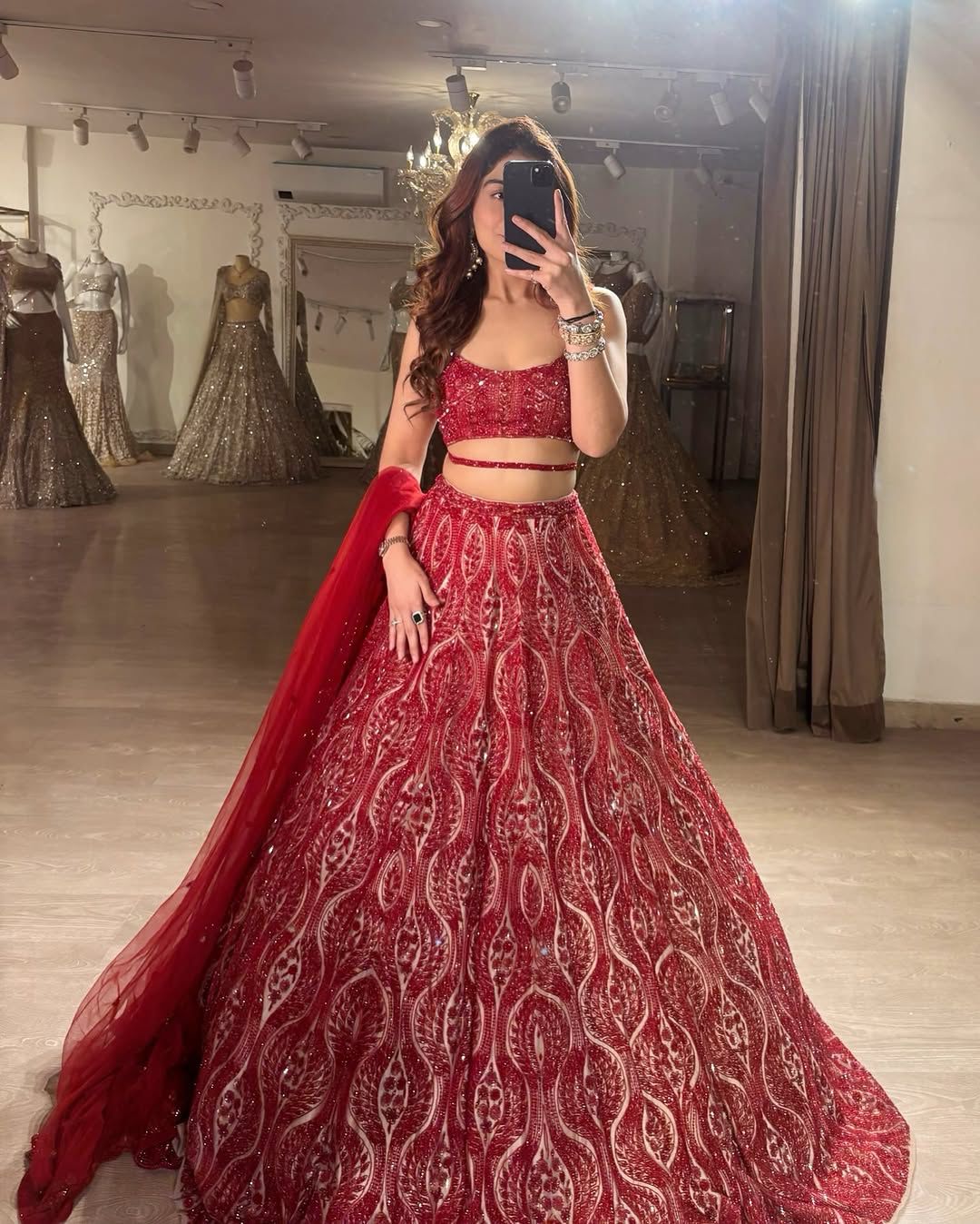 Brid Reddis Embellished Lehenga
