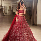 Brid Reddis Embellished Lehenga