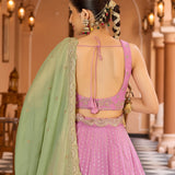 Lavish Wedding Embroidered Lehenga