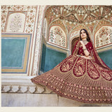 Crafting Dreams with Velvet Touch: Elevate Your Bridal Journey with Our Luxe Lehengas