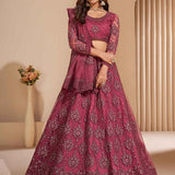 Designer Heavy Net Lehenga