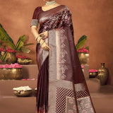 Exlusive Satin Silk Saree Collection