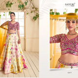 Attractive Embroidered Sequace Lehenga