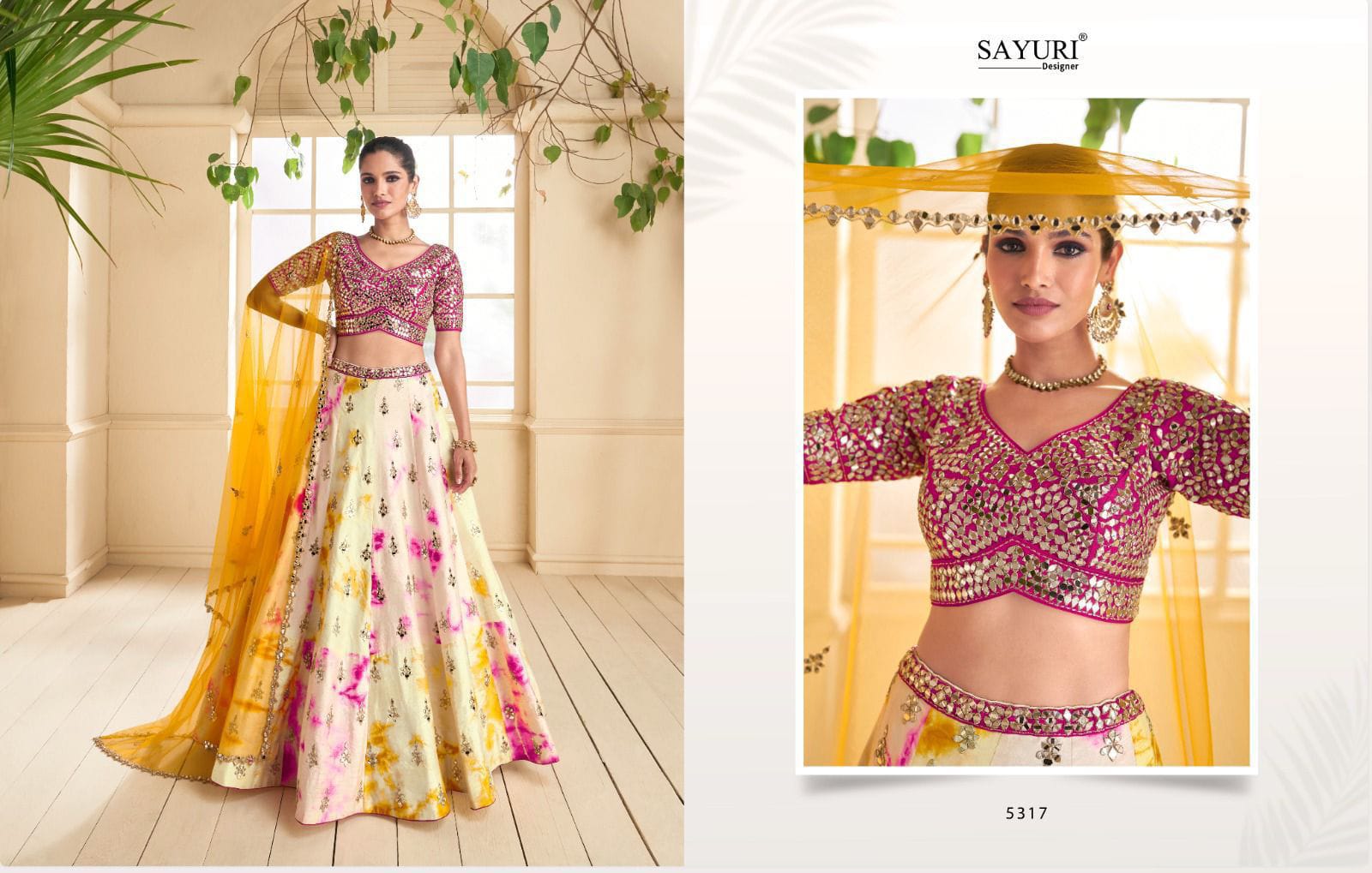 Attractive Embroidered Sequace Lehenga