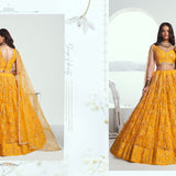 Premium Bridal Colored Lehenga Choli