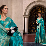 Knoorie Glittering Weaving Lining Saree