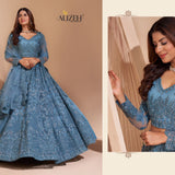 Bridal wedding anarkali lahenga