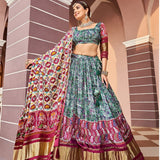 Heavy Bandhani Lehenga