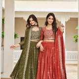 Festive Heavy Embroidered Lehenga Choli