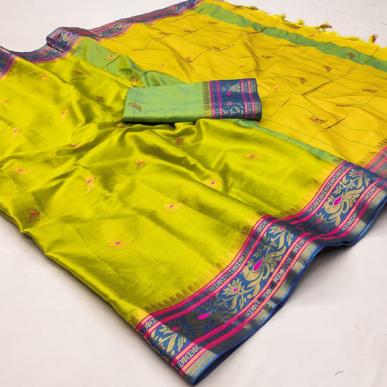 Pure Cotton Silk Saree