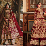 KB SERIES PRESENT BRIDAL ANARKALI LEHENGA