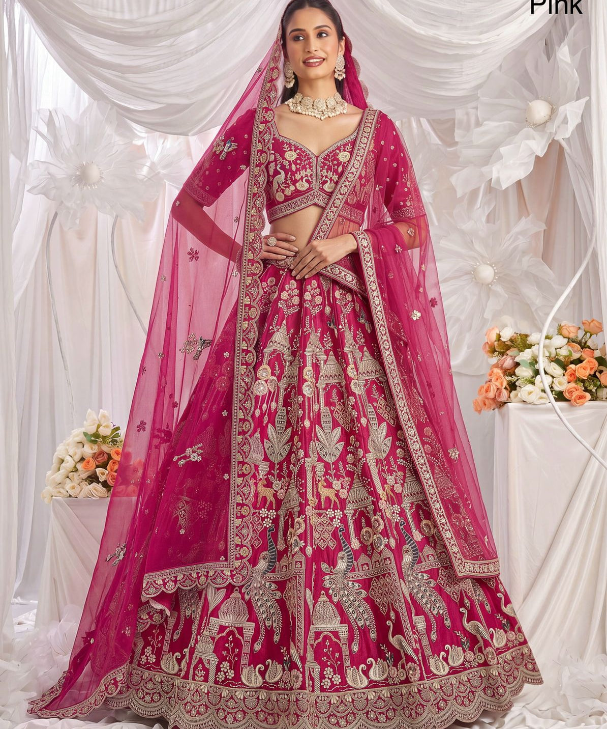 Wardrobe Hand Embroidered Bridal Lehenga