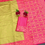 HANDWOVEN PURE MERCERISED SILK SAREE