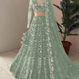 Beautyfull Occasionaly Net Lehenga Choli