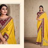 Partywear heavy saree collection