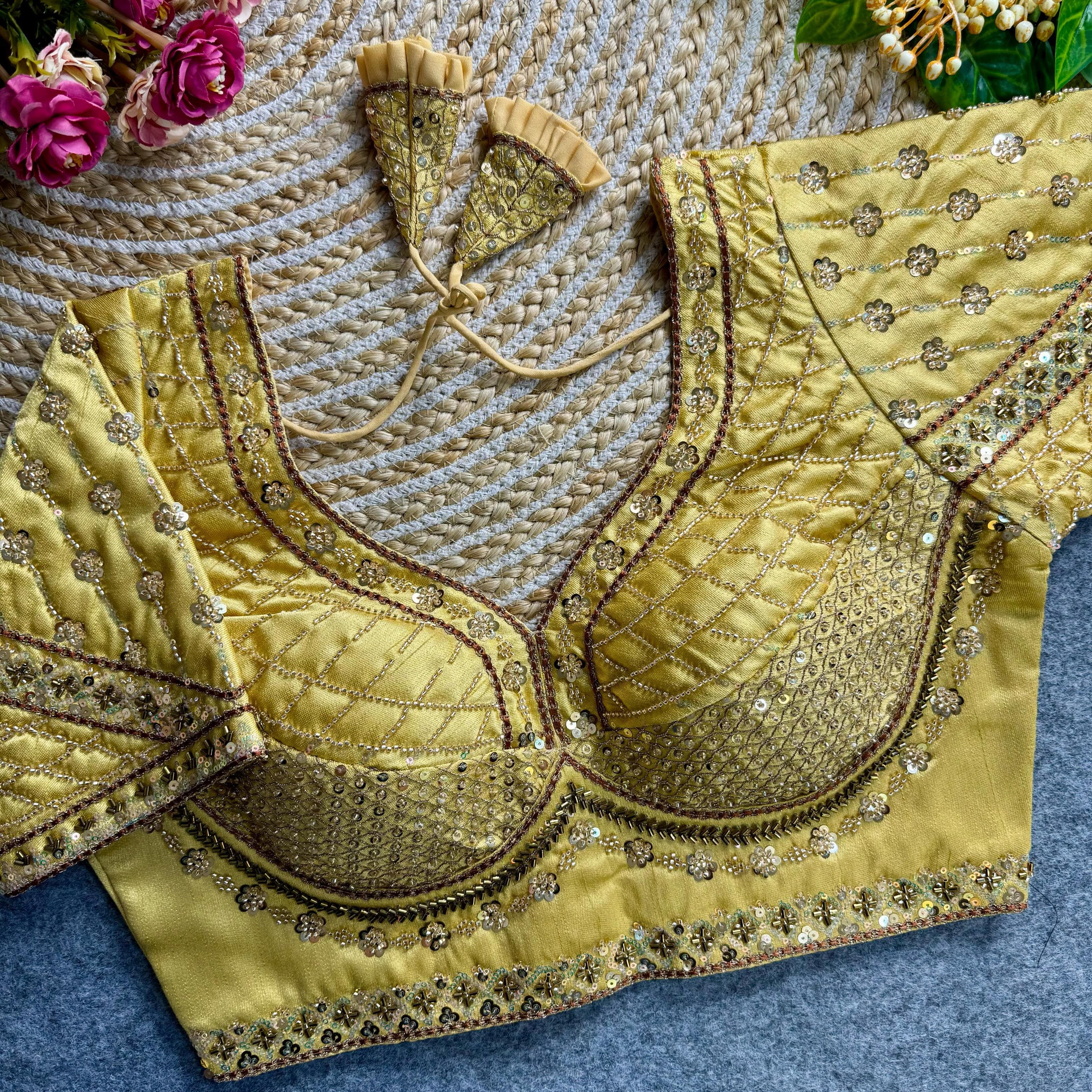 Sabyasachi Bridal Saree Blouse