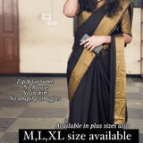 Black Kota Silk Saree Collection