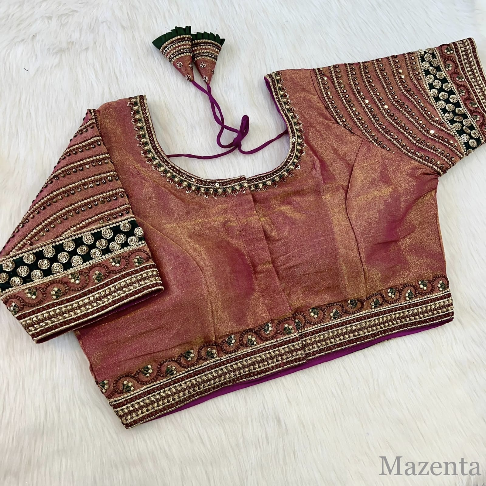 New South Silk Wedding Blouse