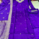 Fashionable Designer Silk Suit