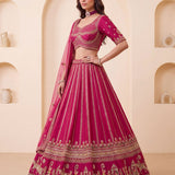 Baraat Embroidered Khatliwork Lehenga