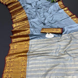 Banarasi silk Jacquard sare