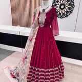 Partywear Charm Anarkali Gown