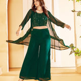 Festive Blooming Georgette Fancy Suit