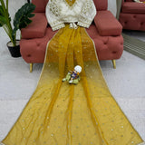 Looking Special Yellow Saree Collection