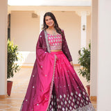 Stunning Wedding Chinon Lehenga