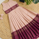 Traditional Cotton Silk Kids Lehenga