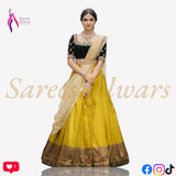 Haldi Special Gold Weaving  Saree