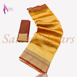 Beautifull Silk Saree With Rich Pallu