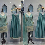 Designer Long Pakistani Suit Top