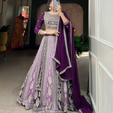 Sparkale Purple  Lehengha Choli