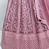 Bridal Peach Wedding Lehenga