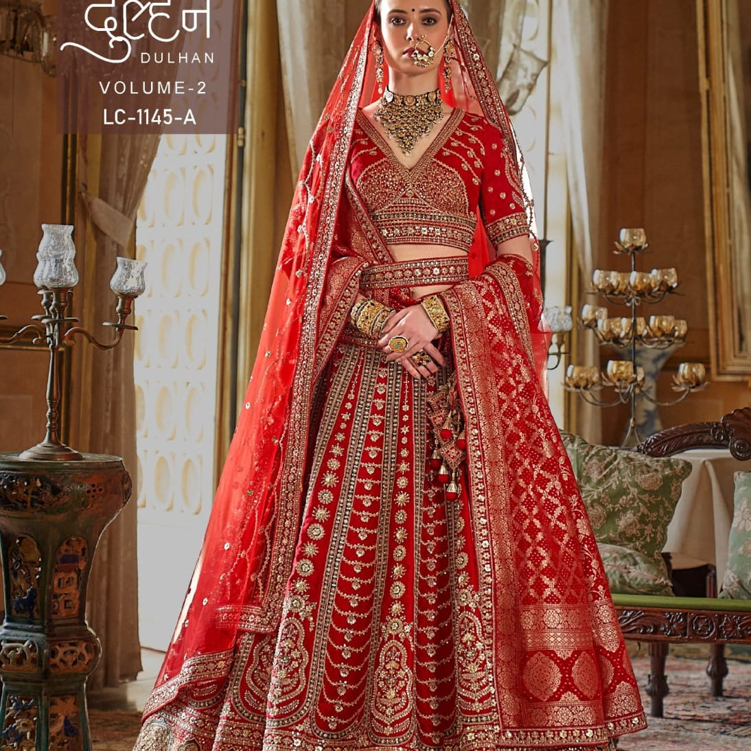 Dulhan Elegance Wedding Lehenga
