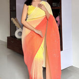 Crush Sequance  Beautifull Saree