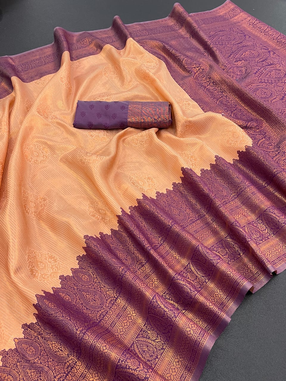 Kuber Pattu Kanjivaram Silk Saree