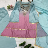 Exclusive Crepe Silk Straight Suit