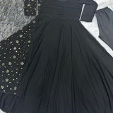 Fancy Black Anarkali  Gown