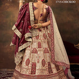 Premium  Bridal Velvet Wedding Lehenga