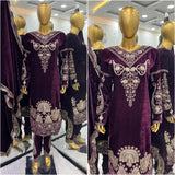 Premium Viscose Velvet Suit Collection