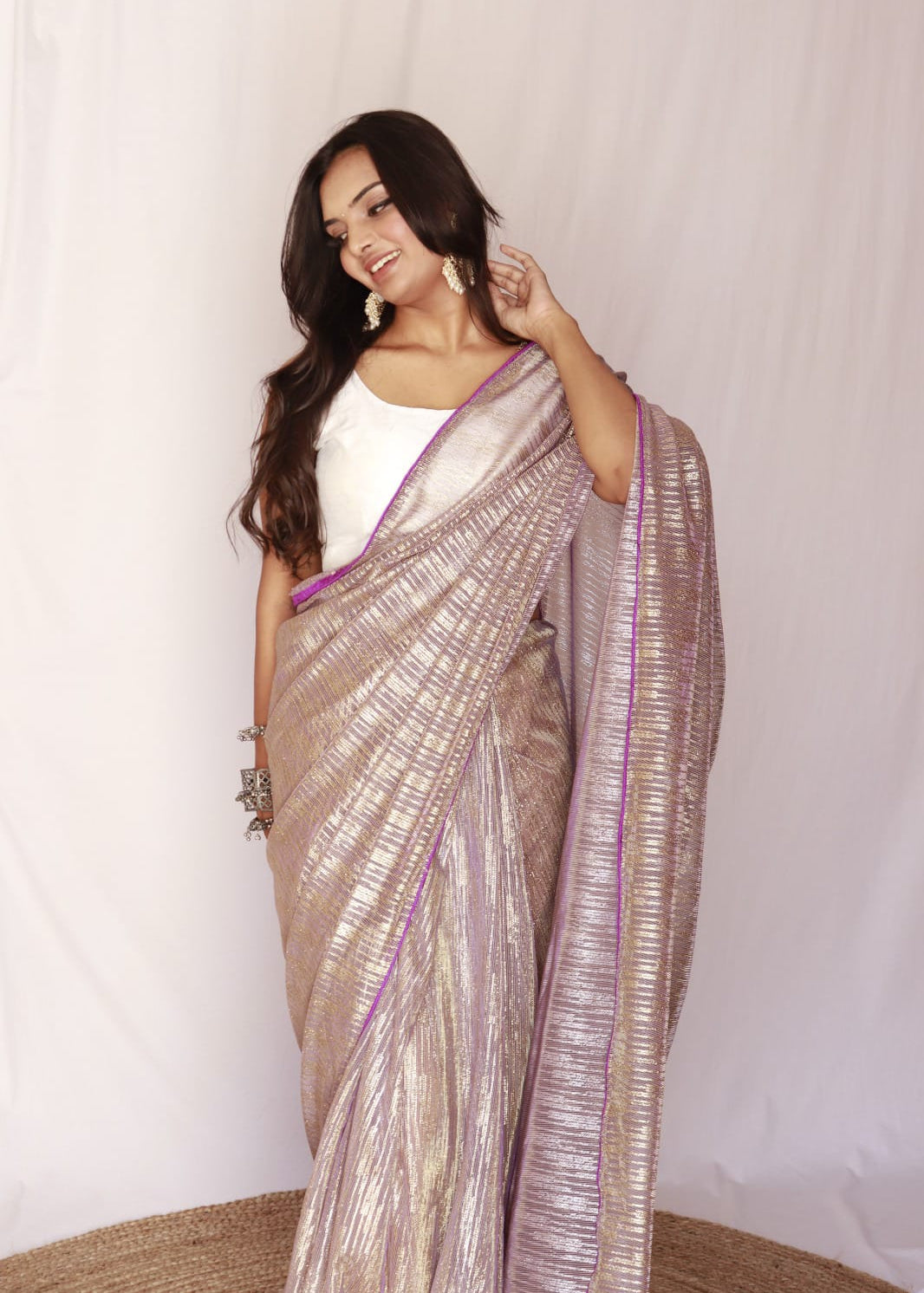 Presenting New Real Modeling Saree