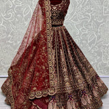 Premium Bridal Embroidered Lehenga