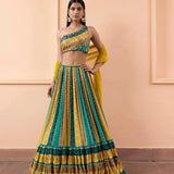 Multy Colored Beautifull Lehenga Choli