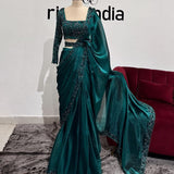 Beautyfull Green Designer Saree Collection