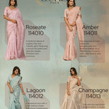 Flex Tissue Linen Blend Saree