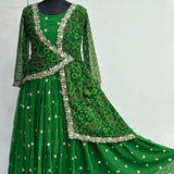 Festival Bandhej Lehenga  Choli