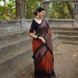 Beautyfull Soft Lichi Silk Saree