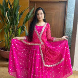 Festival Bandhej Lehenga  Choli